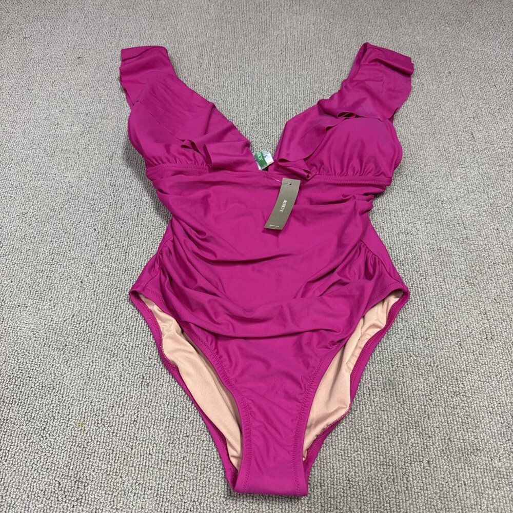 J.Crew Swimsuit One Piece Pink Women’s Size 12 NWT